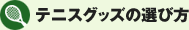 �e�j�X�O�b�Y�̑I�ѕ�