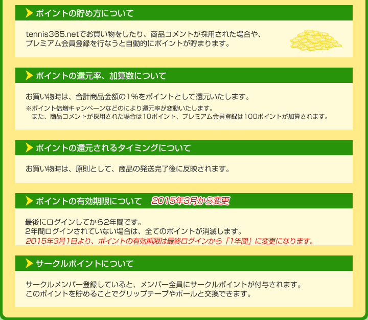 ポイントプログラム