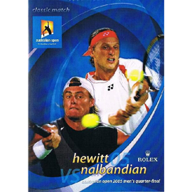 全豪DVD 2005年準々決勝　ヒューイット対ナルバンディアン