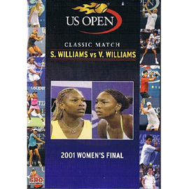 USオープンDVD 2001年決勝　セリーナ対ヴィーナス