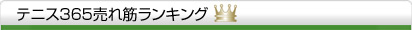テニス365売れ筋ランキング